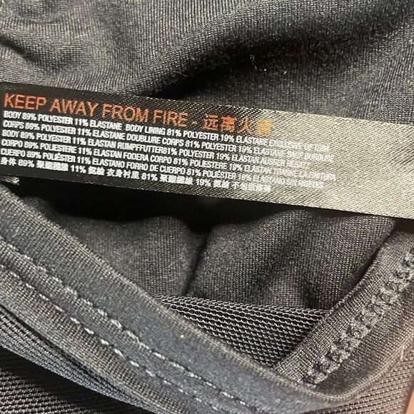 Free People Movement Mesh Racerback Sports Bra S Black - Picture 8 of 8